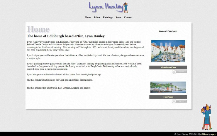 Lynn Hanley - Home Page